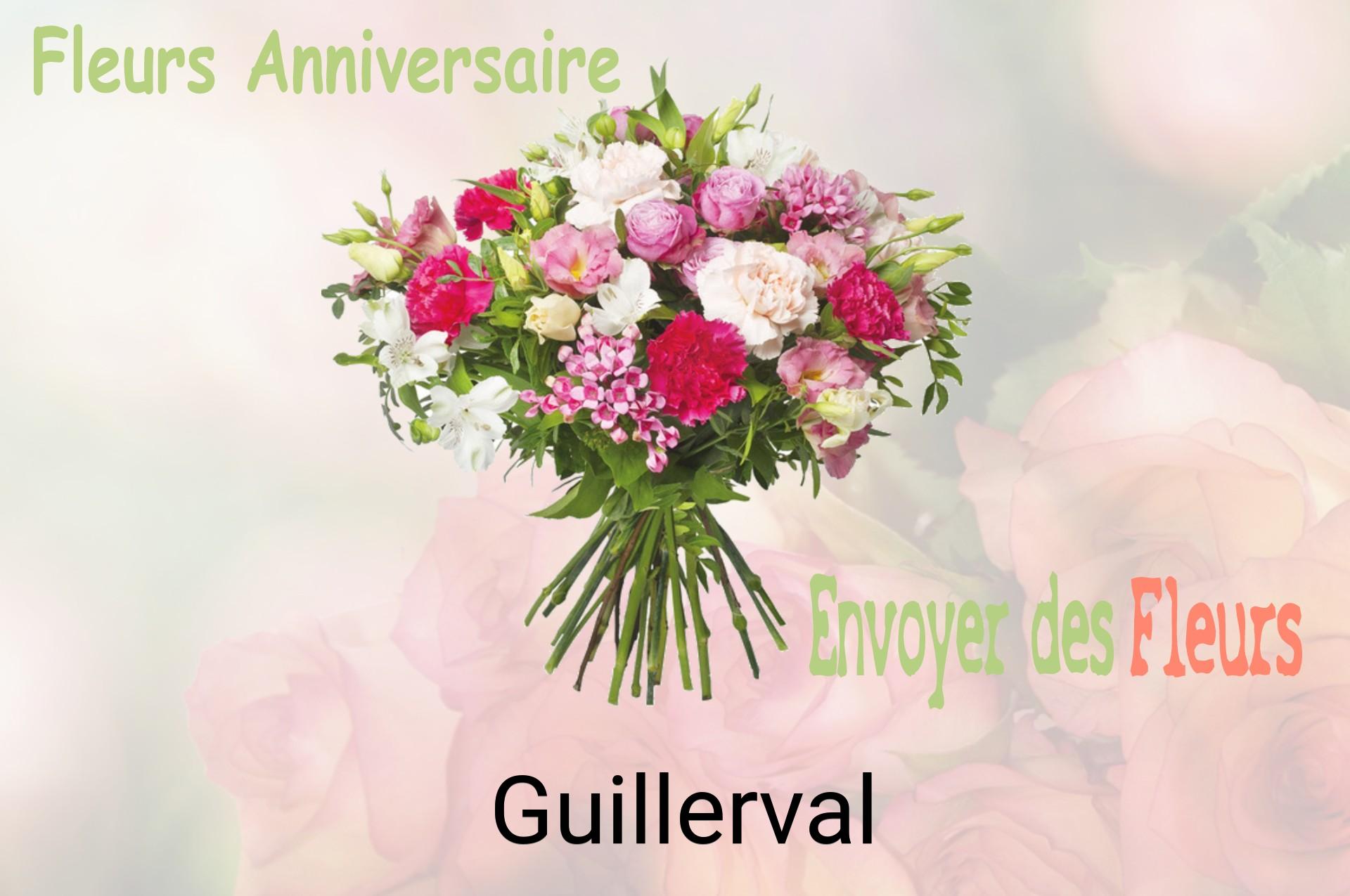 Bouquet de fleurs d’anniversaire livré à Guillerval