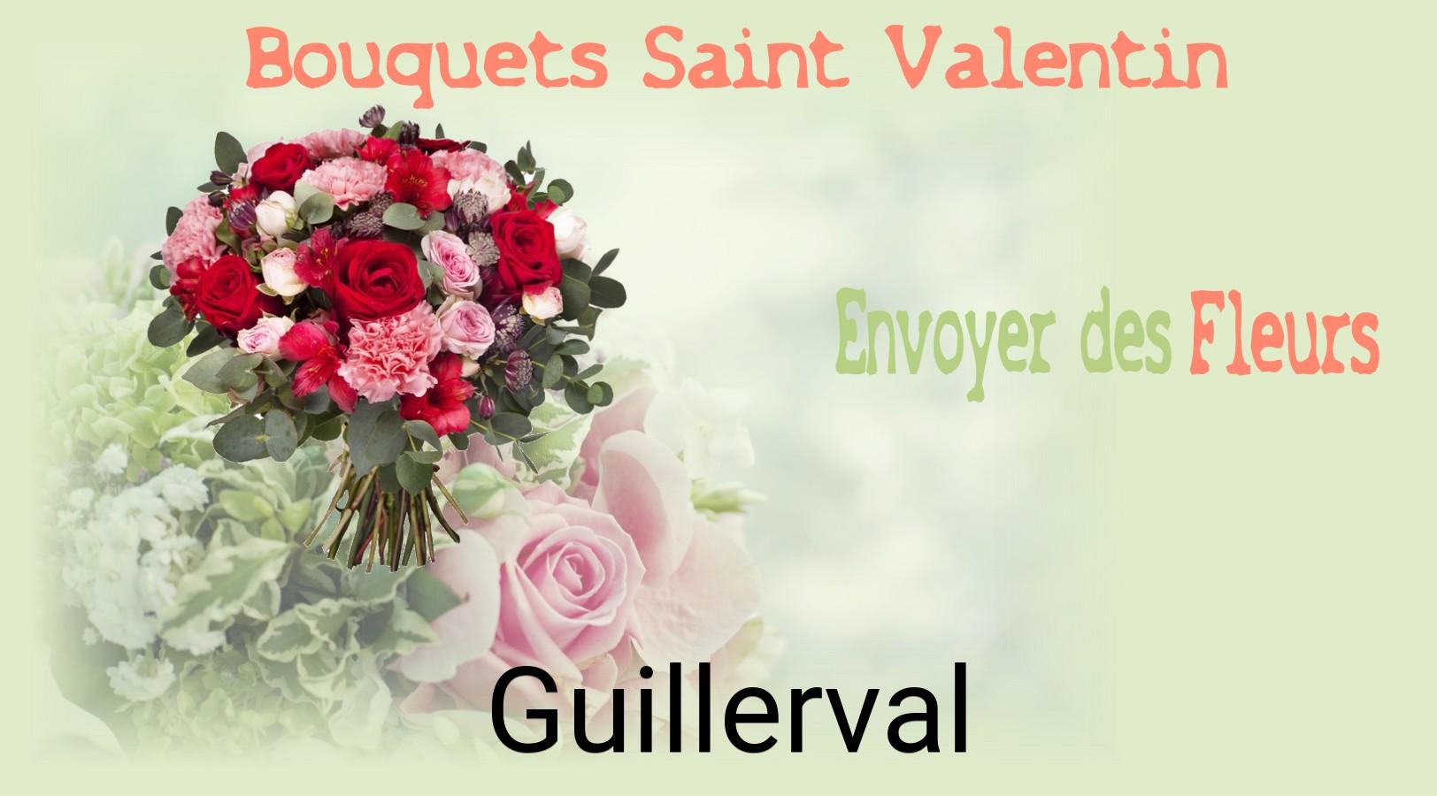 Roses de Saint-Valentin livrées à Guillerval